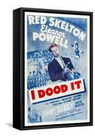 I Dood It, Jimmy Dorsey, Red Skelton, Eleanor Powell, 1943-null-Framed Stretched Canvas