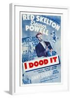 I Dood It, Jimmy Dorsey, Red Skelton, Eleanor Powell, 1943-null-Framed Art Print