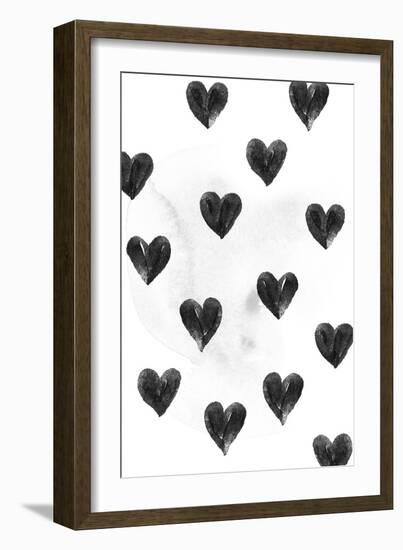 I Drew a Few Hearts for You-Robert Farkas-Framed Giclee Print