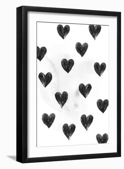 I Drew a Few Hearts for You-Robert Farkas-Framed Giclee Print