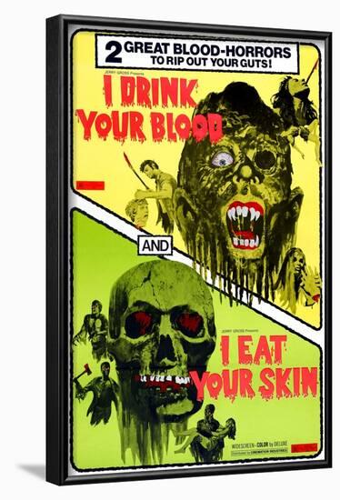 I Drink Your Blood, And I Eat Your Skin, 1964-null-Framed Art Print