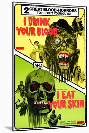 I Drink Your Blood, And I Eat Your Skin, 1964-null-Mounted Art Print