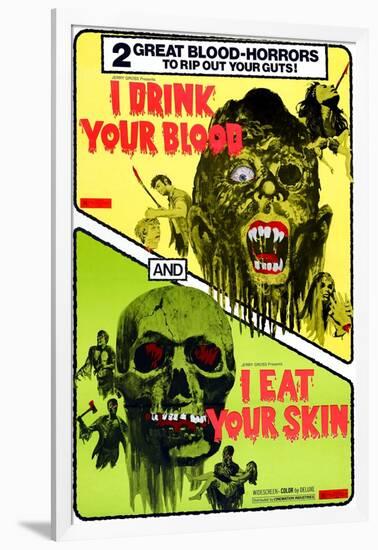 I Drink Your Blood, And I Eat Your Skin, 1964-null-Framed Art Print