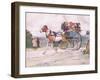 I Drove the Old Piebald-Cecil Aldin-Framed Giclee Print