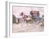 I Drove the Old Piebald-Cecil Aldin-Framed Giclee Print