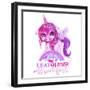 I Eat Glitter For Breakfast-Sheena Pike Art And Illustration-Framed Giclee Print