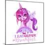 I Eat Glitter For Breakfast-Sheena Pike Art And Illustration-Mounted Giclee Print