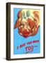 I Eat Too Much-Curt Teich & Company-Framed Art Print