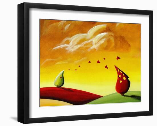 I Fall to Pieces-Cindy Thornton-Framed Art Print