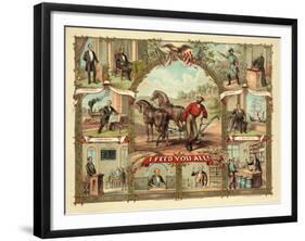 I Feed You All!, Published C.1875-null-Framed Giclee Print