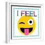 I Feel Silly-Bella Dos Santos-Framed Art Print