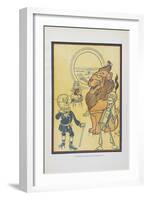 "I Fell Wise, Indeed,' Said the Scarecrow."-William Denslow-Framed Giclee Print