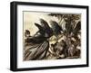 I flee for the first time and am pursued', 1910-Arthur Rackham-Framed Giclee Print