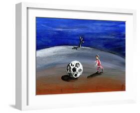 I Found a Great Big Football, 2005-Gigi Sudbury-Framed Giclee Print