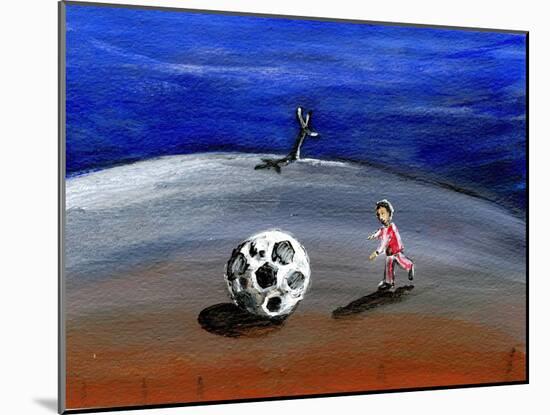 I Found a Great Big Football, 2005-Gigi Sudbury-Mounted Giclee Print