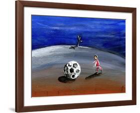 I Found a Great Big Football, 2005-Gigi Sudbury-Framed Giclee Print