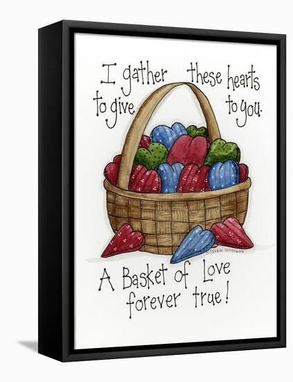 I Gather These Hearts-Debbie McMaster-Framed Stretched Canvas