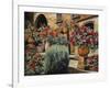 I Gerani Sulla Scala-Guido Borelli-Framed Giclee Print