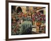 I Gerani Sulla Scala-Guido Borelli-Framed Giclee Print