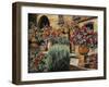 I Gerani Sulla Scala-Guido Borelli-Framed Giclee Print