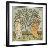 I Had a Little Nut Tree-Walter Crane-Framed Giclee Print