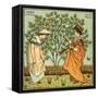 I had a little nut tree-Walter Crane-Framed Stretched Canvas