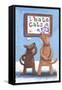 I Hate Cats (Variant 1)-Peter Adderley-Framed Stretched Canvas