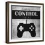 I Have Control Issues-Denise Brown-Framed Art Print