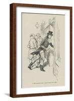 I have entered many a shop to avoid your sight, 1896-Hugh Thomson-Framed Giclee Print