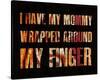 I have my Mommy Wrapped around my Finger II-Irena Orlov-Stretched Canvas