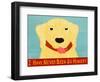 I Have Never Been So Hungry Yel Banner-Stephen Huneck-Framed Giclee Print