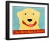 I Have Never Been So Hungry Yel Banner-Stephen Huneck-Framed Giclee Print