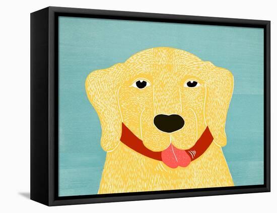 I Have Never Been So Hungry Yel-Stephen Huneck-Framed Stretched Canvas