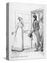 "I Have Not an Instant to Lose" Says Elizabeth Bennet to Mr. Darcy-Hugh Thomson-Stretched Canvas