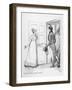 "I Have Not an Instant to Lose" Says Elizabeth Bennet to Mr. Darcy-Hugh Thomson-Framed Photographic Print