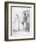 "I Have Not an Instant to Lose" Says Elizabeth Bennet to Mr. Darcy-Hugh Thomson-Framed Photographic Print