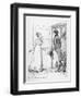 "I Have Not an Instant to Lose" Says Elizabeth Bennet to Mr. Darcy-Hugh Thomson-Framed Photographic Print