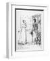 "I Have Not an Instant to Lose" Says Elizabeth Bennet to Mr. Darcy-Hugh Thomson-Framed Photographic Print