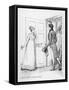 "I Have Not an Instant to Lose" Says Elizabeth Bennet to Mr. Darcy-Hugh Thomson-Framed Stretched Canvas