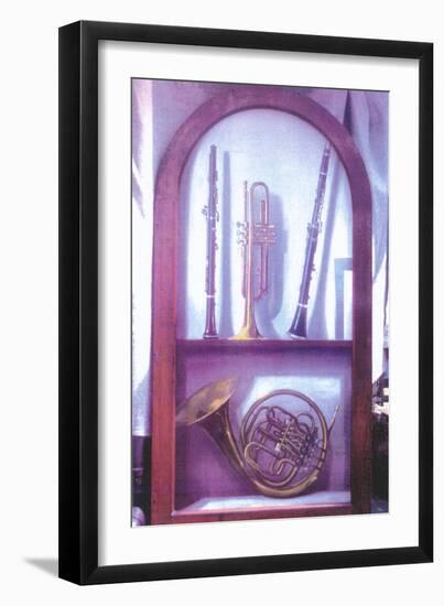 I Hear Music, Sweet Music (1985)-Terry Scales-Framed Giclee Print