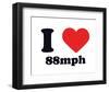 I Heart 88mph-null-Framed Giclee Print