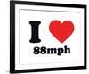 I Heart 88mph-null-Framed Giclee Print