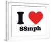 I Heart 88mph-null-Framed Giclee Print