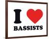 I Heart Bassists-null-Framed Giclee Print