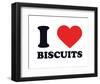 I Heart Biscuits-null-Framed Giclee Print