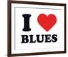 I Heart Blues-null-Framed Giclee Print