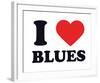 I Heart Blues-null-Framed Giclee Print