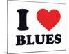 I Heart Blues-null-Mounted Giclee Print