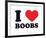 I Heart Boobs-null-Framed Giclee Print