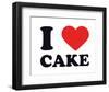 I Heart Cake-null-Framed Giclee Print